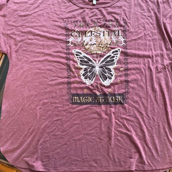 Tru Selfโ2XL Pink Top "Celestial Magic atโDusk" - Picture 9 of 13